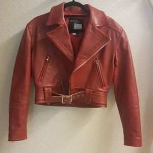 Leather jacket